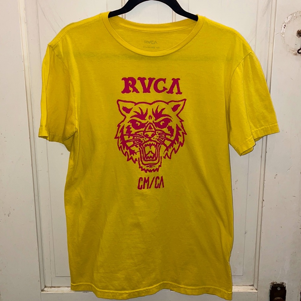 RVCA Yellow T-shirt